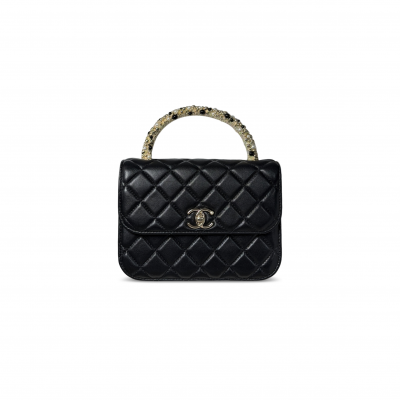CHANEL CLUTCH WITH CHAIN (17.5*14*5.5cm)